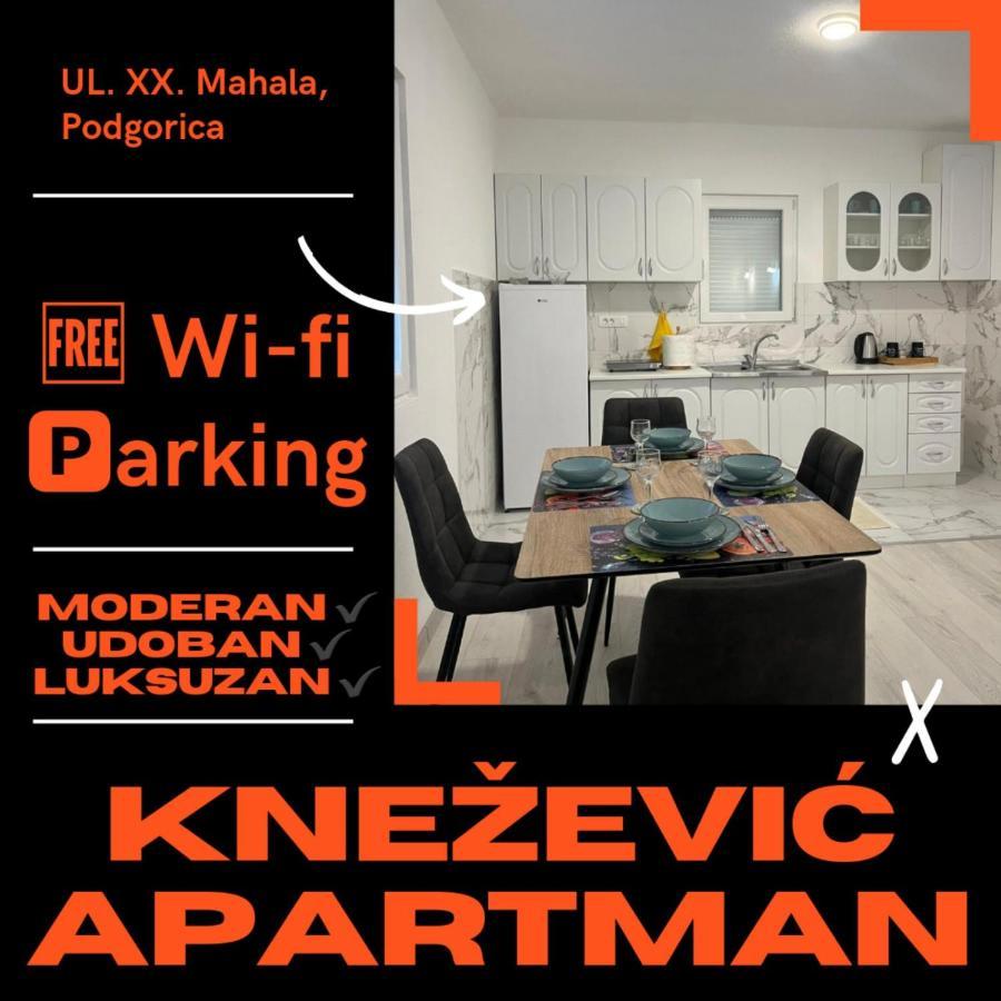 Knezevic Apartman Podgorica Exterior foto